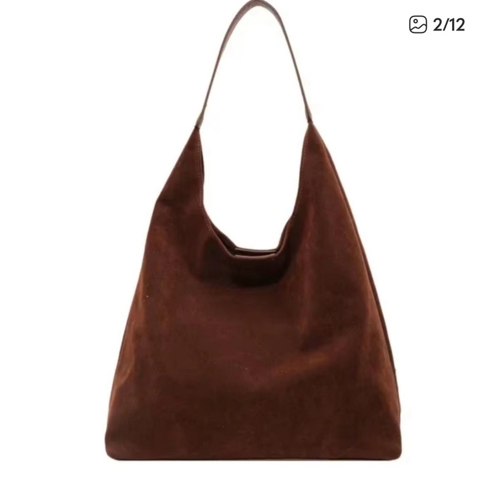 Suede Shoulder Bag - Picture 2 of 5